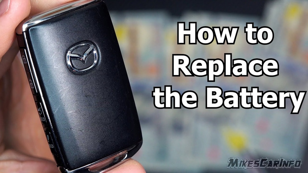 How Do I Open a Mazda Key Fob