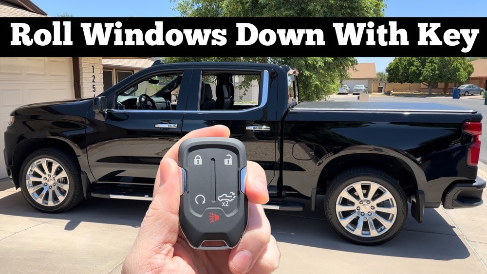 How to Roll down Windows With Key Fob Chevy