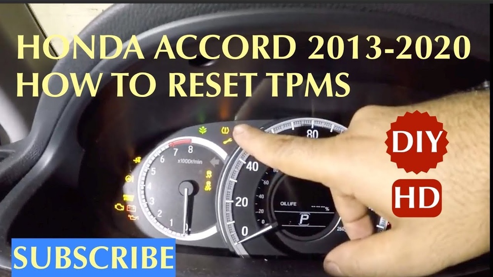 How to Reset the Tire Pressure Light on Honda Accord