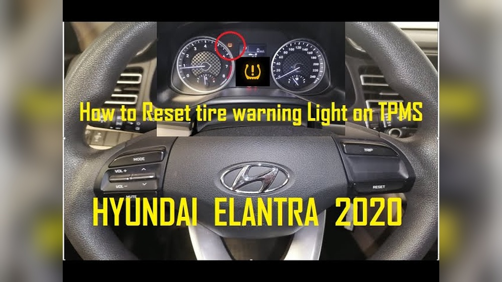 how to reset tire pressure light hyundai elantra
